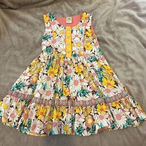 Wild Flowers Floral Snap Dress